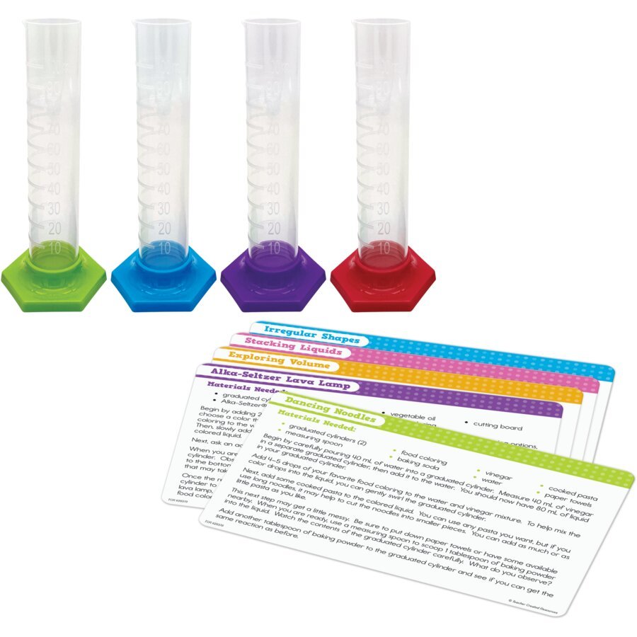 Up-Close Science: Graduated Cylinders Activity Set-Science & STEM-Tools 4 Teaching-Classroom Decor and More