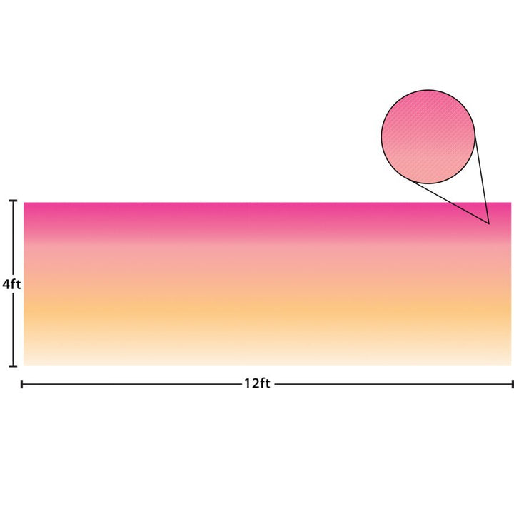 Better Than Paper® Bulletin Board Roll: Pink and Orange Color Wash-Bulletin Board Paper - Better Than Paper-Tools 4 Teaching-Classroom Decor and More