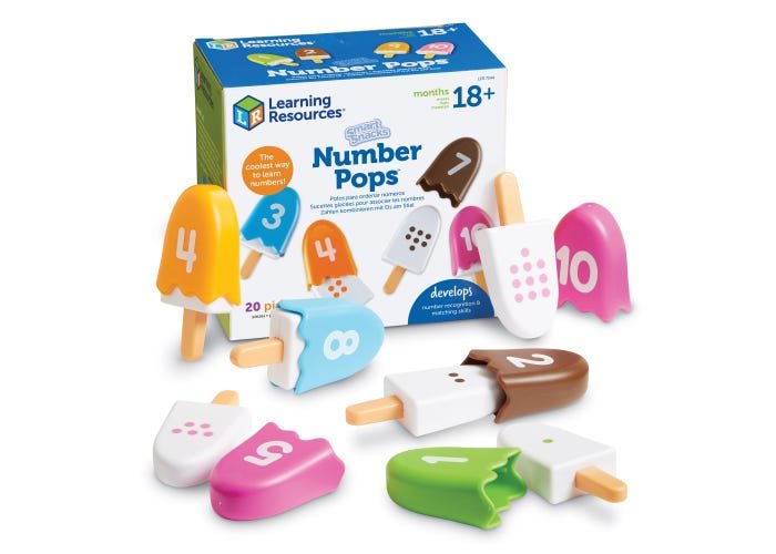 Smart Snacks® Number Pops-Baby & Toddler-Tools 4 Teaching-Classroom Decor and More