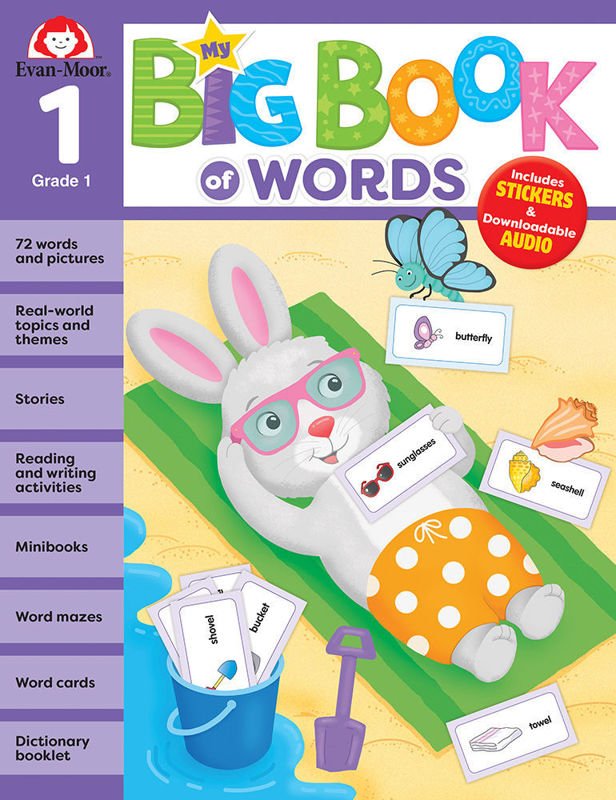 *My Big Book of Words, Grade 1 — Activity Book-Subjects - Reading - Reading Books-Tools 4 Teaching-Classroom Decor and More