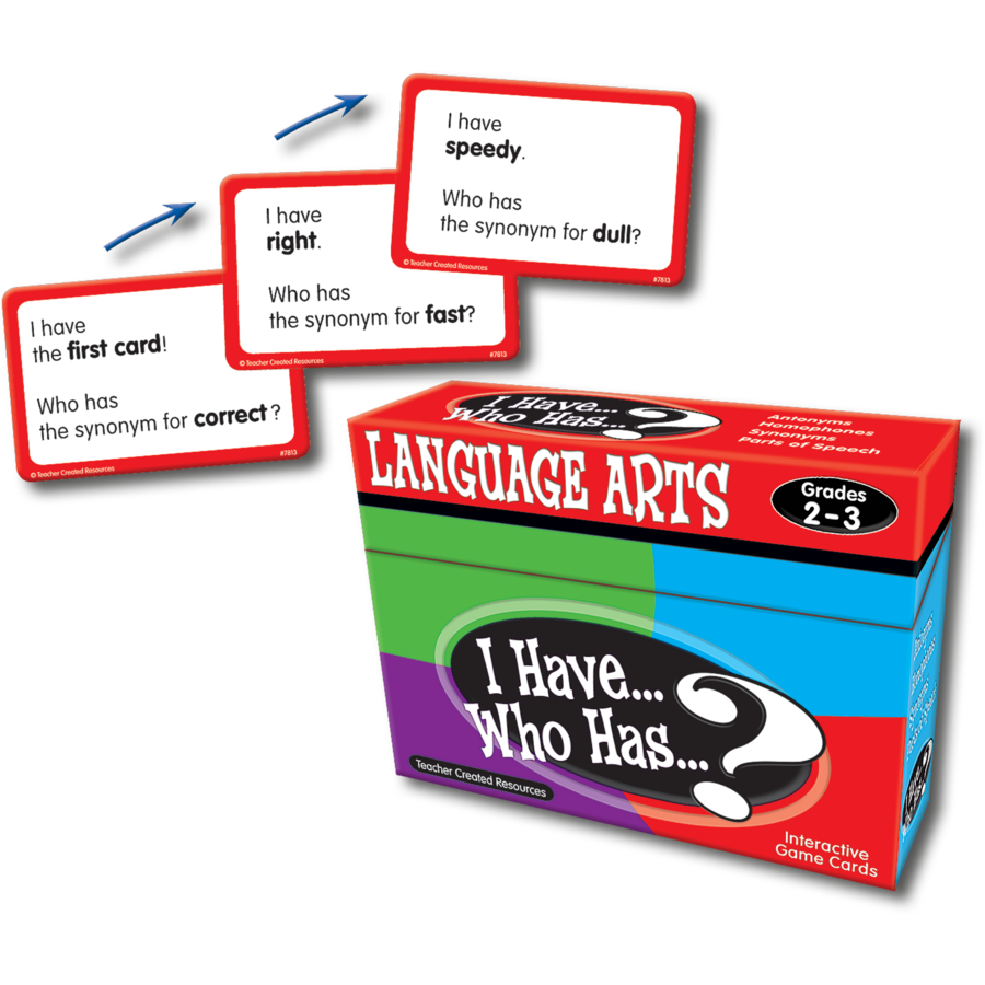 I Have… Who Has…? Language Arts Game-Writing-Tools 4 Teaching-Classroom Decor and More