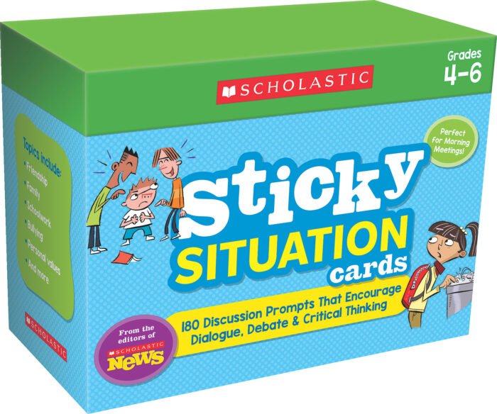 News Sticky Situation Cards: Grades 4-6-Social Emotional-Tools 4 Teaching-Classroom Decor and More