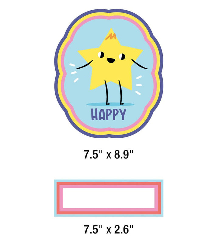 We Stick Together Emotions Check-In Pre-punched Bulletin Board Set Grade PK-2-Bulletin Board Sets-Tools 4 Teaching-Classroom Decor and More