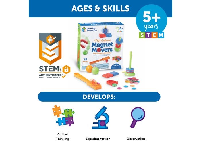STEM Explorers™ Magnet Movers-Science & STEM-Tools 4 Teaching-Classroom Decor and More