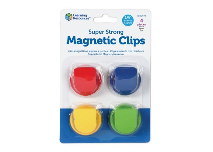 Super Strong Magnetic Clips-Magnets-Tools 4 Teaching-Classroom Decor and More