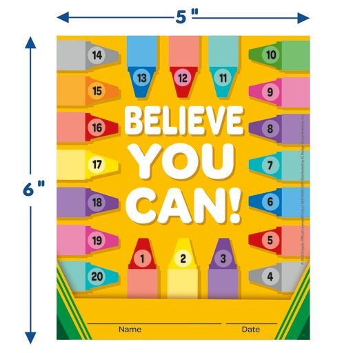 Crayola Mini Reward Chart w/Stickers-Awards-Tools 4 Teaching-Classroom Decor and More