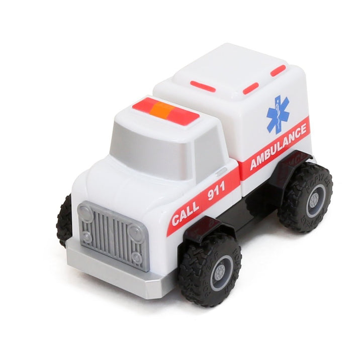 Magnetic Build-A-Truck - Fire and Rescue-Vehicles & Construction-Tools 4 Teaching-Classroom Decor and More