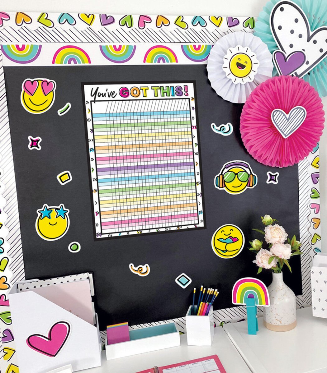 Kind Vibes Incentive Chart-Incentive Charts-Tools 4 Teaching-Classroom Decor and More