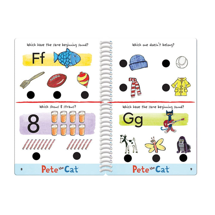 Hot Dots® Jr. Pete the Cat® Kindergarten Rocks! Set with Pete the Cat®—Your Groovin', Schoolin', Friend Pen-Hot Dots-Tools 4 Teaching-Classroom Decor and More