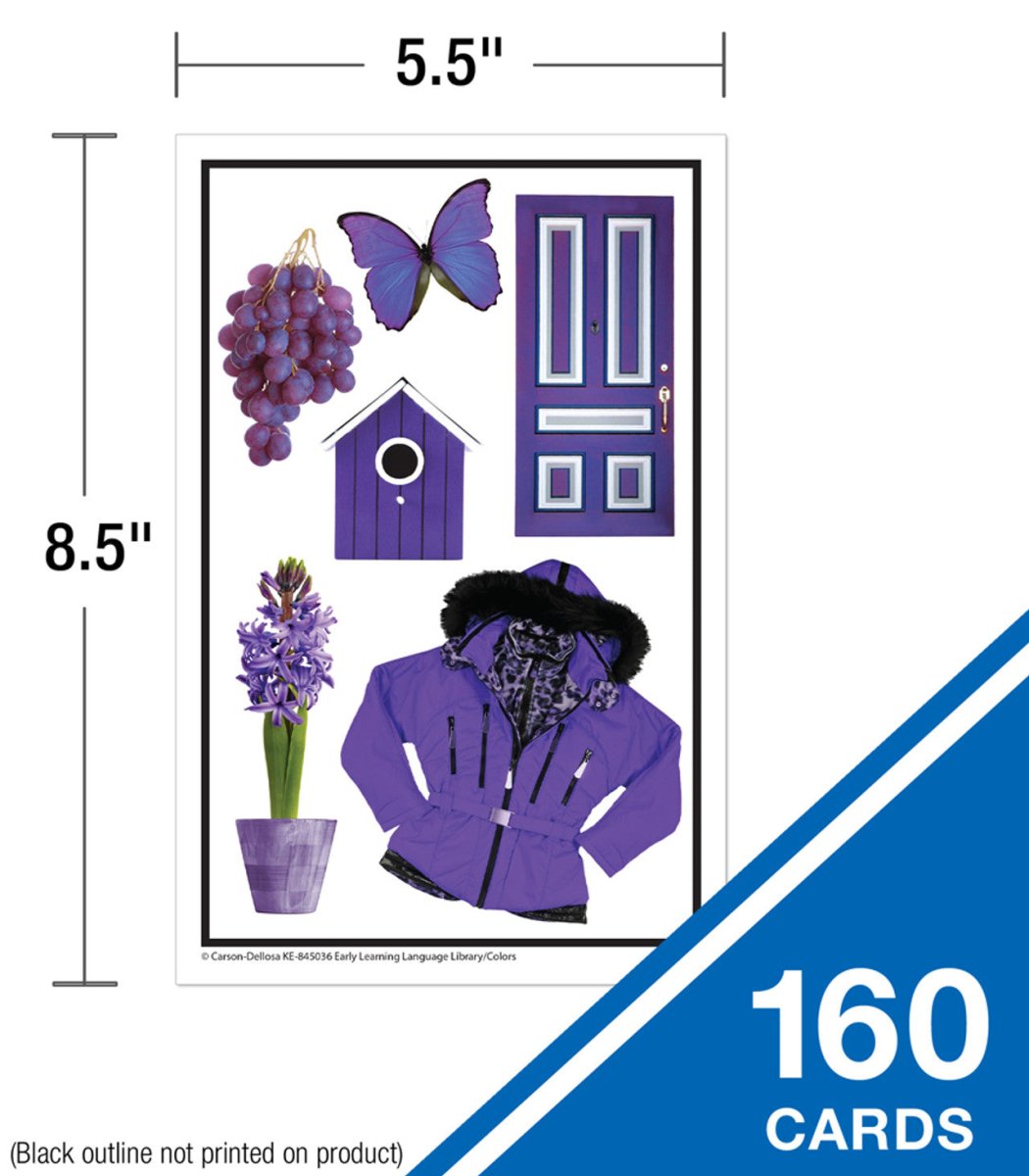 Early Learning Language Library Learning Cards Grade PK-K-Classroom Essentials-Tools 4 Teaching-Classroom Decor and More