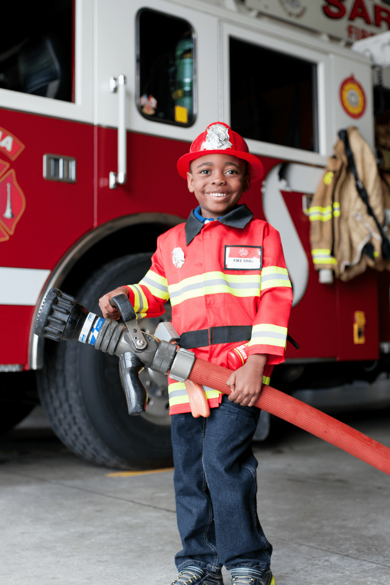 Firefighter with Accessories, Size 5-6-Dress Up & Jewelry-Tools 4 Teaching-Classroom Decor and More