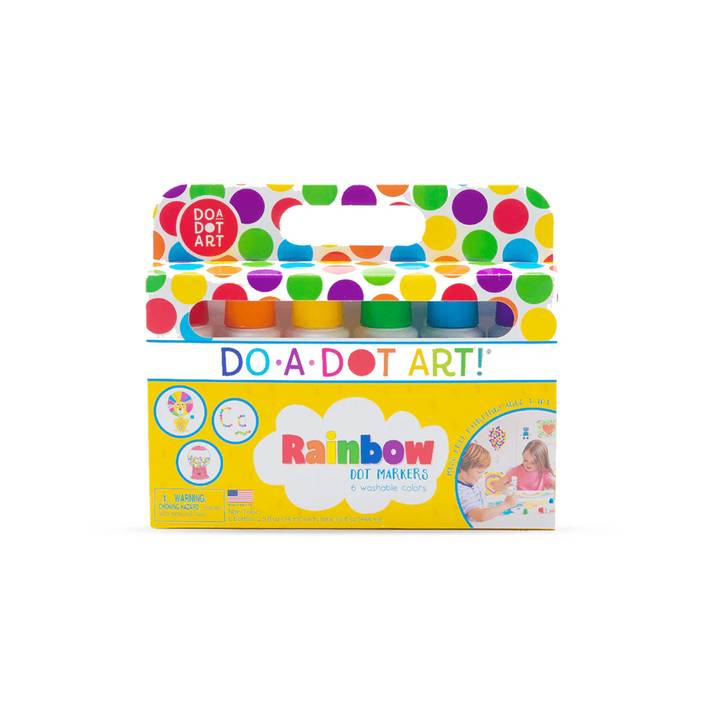 Do-A-Dot Art! Rainbow 6 Pack Dot Markers-Do A Dot-Tools 4 Teaching-Classroom Decor and More
