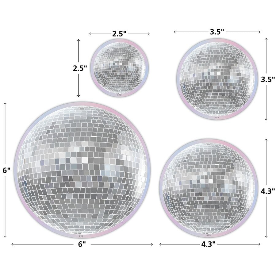 Disco Balls Accents - Assorted Sizes-Accents-Tools 4 Teaching-Classroom Decor and More
