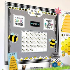 Buffalo Check Calendar Chart-Charts-Tools 4 Teaching-Classroom Decor and More