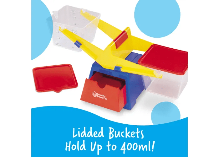 Primary Bucket Balance-Fractions, Geometry & Measurement-Tools 4 Teaching-Classroom Decor and More