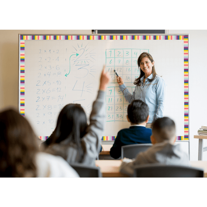 *Oh Happy Day Stripes Magnetic Border-Magnetic-Tools 4 Teaching-Classroom Decor and More
