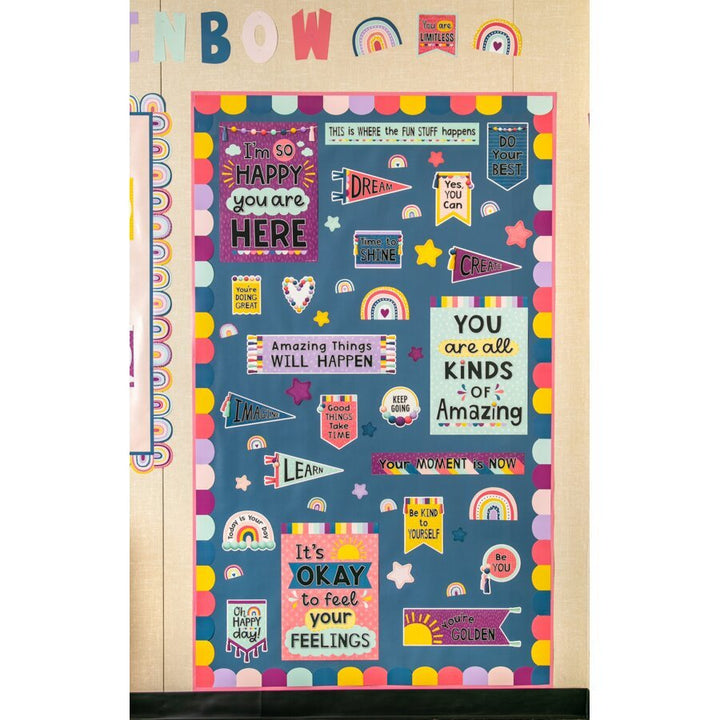 Better Than Paper® Bulletin Board Roll: Slate Blue-Bulletin Board Paper - Better Than Paper-Tools 4 Teaching-Classroom Decor and More