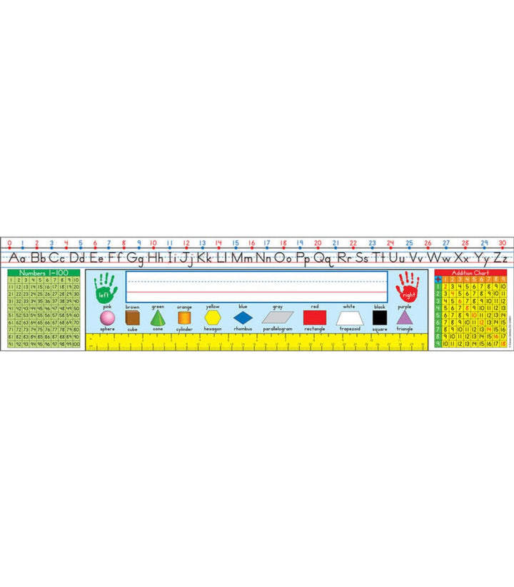 Traditional Manuscript Nameplates Grade 1-3-Nameplates & Name Tags-Tools 4 Teaching-Classroom Decor and More