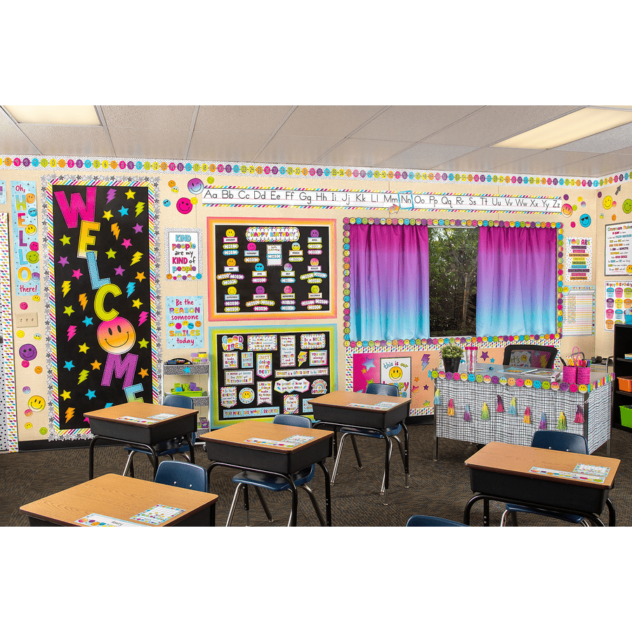 Brights 4Ever Alphabet Line Bulletin Board-Bulletin Board Sets-Tools 4 Teaching-Classroom Decor and More