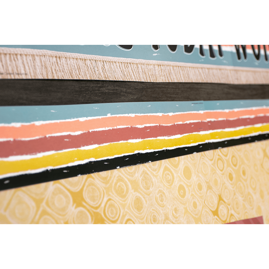 Wonderfully Wild Stripes Straight Border Trim-Borders-Tools 4 Teaching-Classroom Decor and More