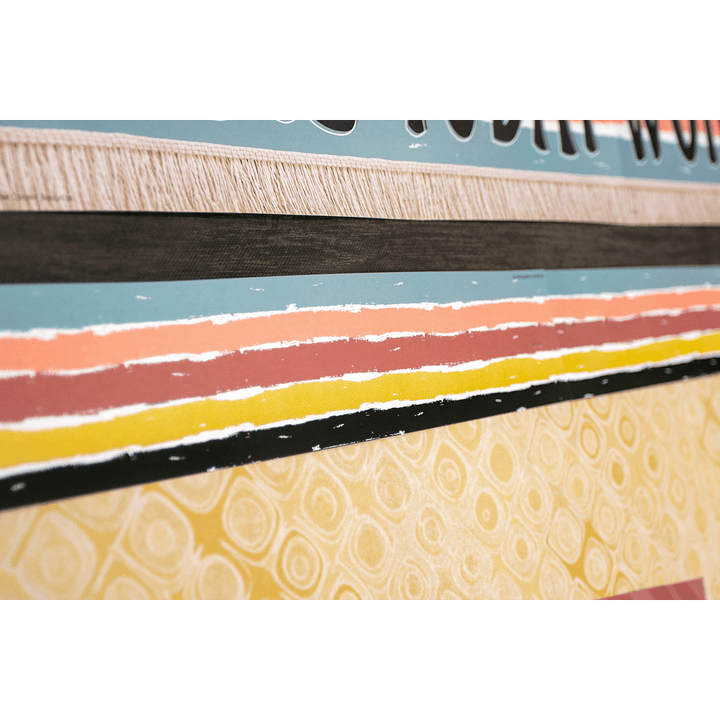 Wonderfully Wild Stripes Straight Border Trim-Borders-Tools 4 Teaching-Classroom Decor and More