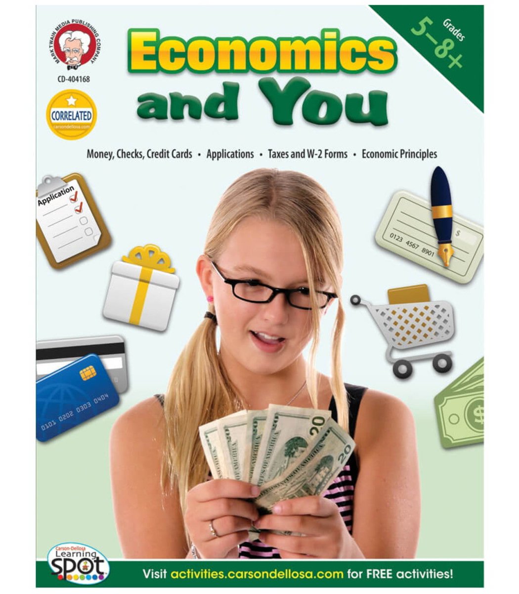 Economics and You Resource Book Grade 5-8-Social Studies Books-Tools 4 Teaching-Classroom Decor and More