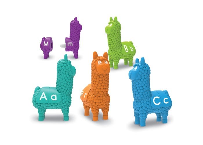 Snap-n-Learn™ Letter Llamas-Subjects - Reading - Alphabet-Tools 4 Teaching-Classroom Decor and More