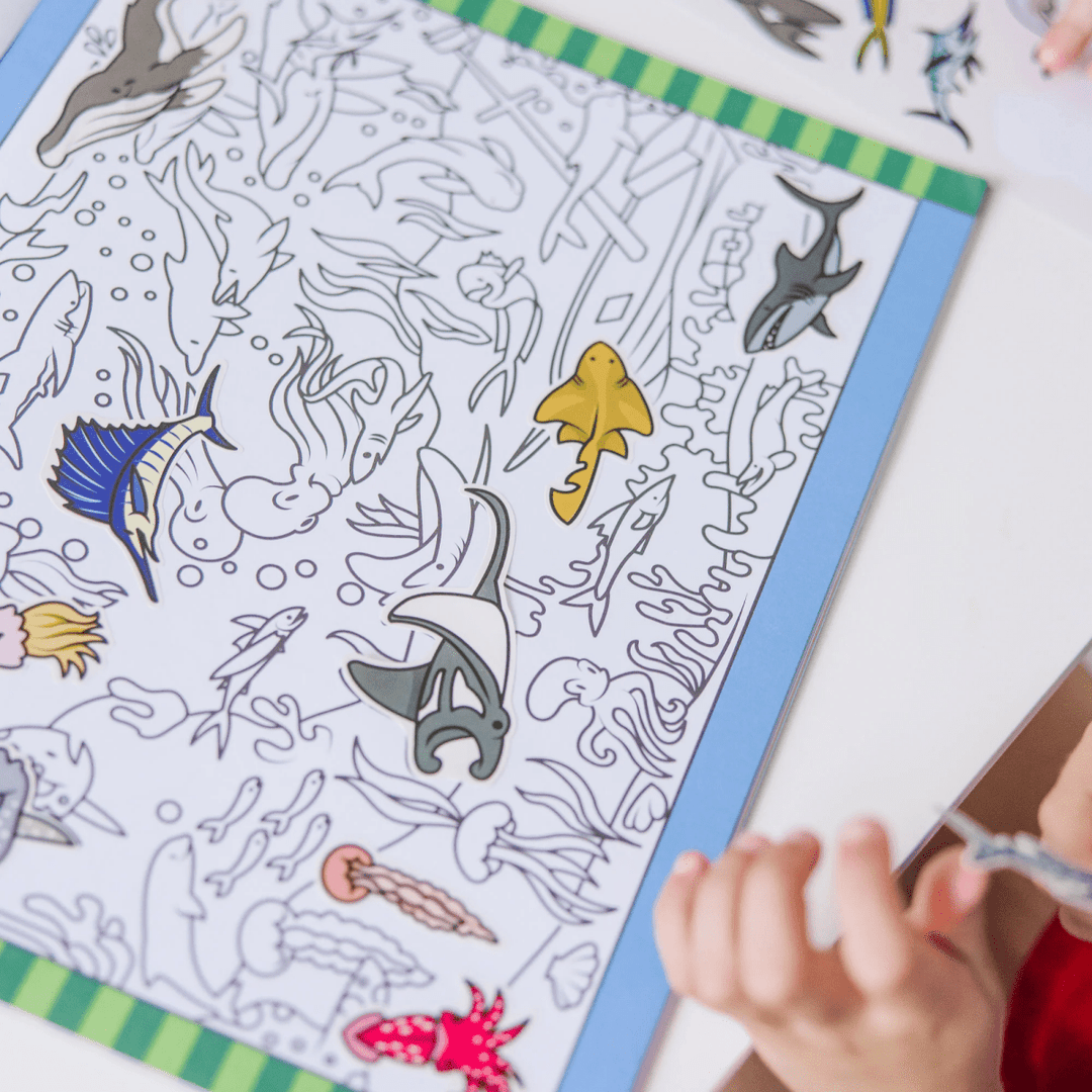 Seek & Find Sticker Pad – Animals-Activity Pads-Tools 4 Teaching-Classroom Decor and More