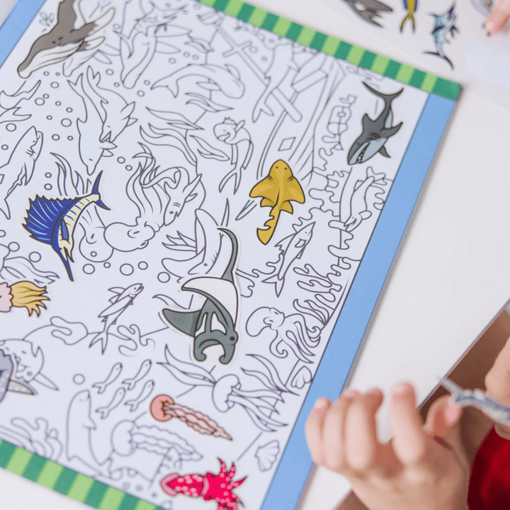 Seek & Find Sticker Pad – Animals-Activity Pads-Tools 4 Teaching-Classroom Decor and More