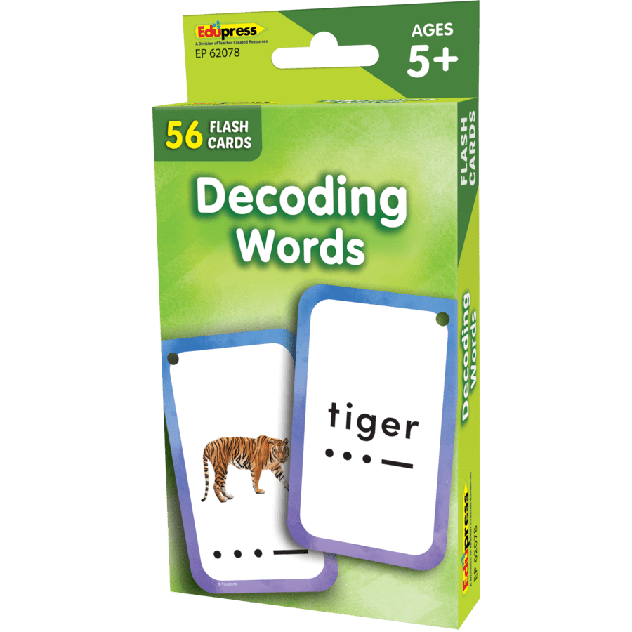 Decoding Words Flash Cards-Flashcards-Tools 4 Teaching-Classroom Decor and More