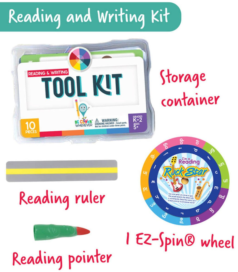 *Reading & Writing Tool Kit Manipulative Grade K-2 Language Arts K–2-Subjects - Reading-Tools 4 Teaching-Classroom Decor and More