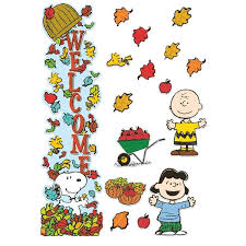 Peanuts Fall Door Decor-Decor-Tools 4 Teaching-Classroom Decor and More