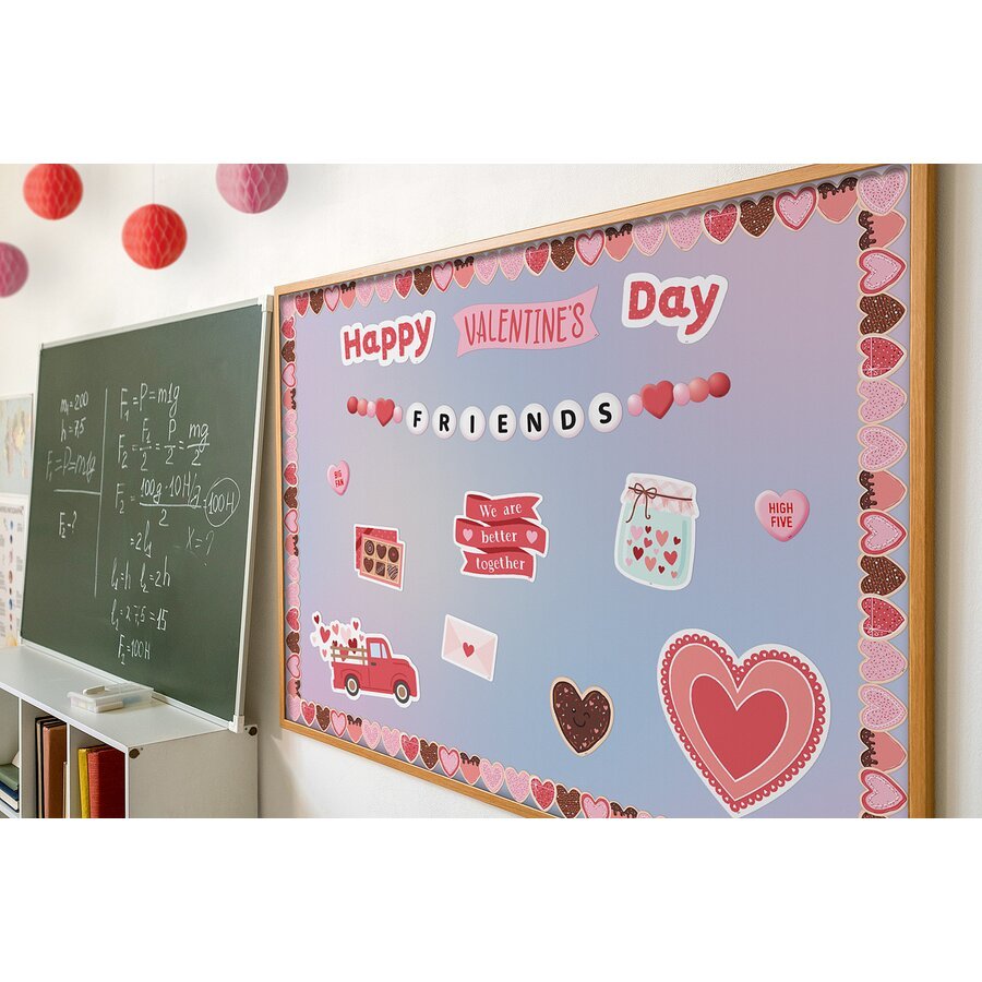 Valentine's Day Create and Decorate Quick Kit-Tools 4 Teaching-Classroom Decor and More