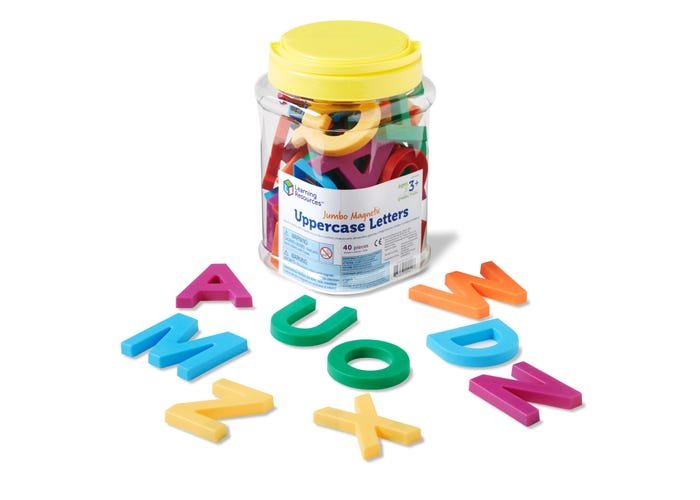 Jumbo Uppercase Magnetic Letters-Subjects - Reading - Alphabet-Tools 4 Teaching-Classroom Decor and More