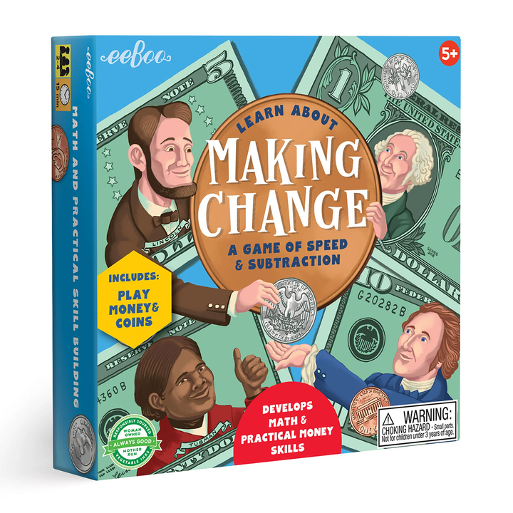 Making Change Game-Time &amp; Money-Tools 4 Teaching-Classroom Decor and More