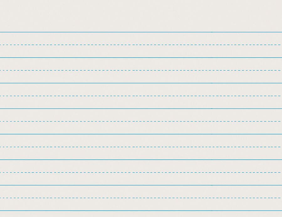 Pacon® Newsprint Handwriting Paper 11" X 8-1/2", Ruled Long Alternate Dotted, Grade 1 500 Sheets-Story Paper-Tools 4 Teaching-Classroom Decor and More