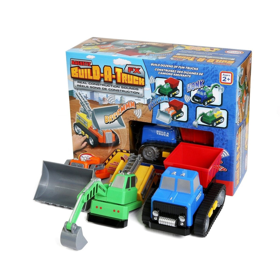 Magnetic Build-A-Truck FX (Assorted Vehicles / Set of 3)-Vehicles & Construction-Tools 4 Teaching-Classroom Decor and More