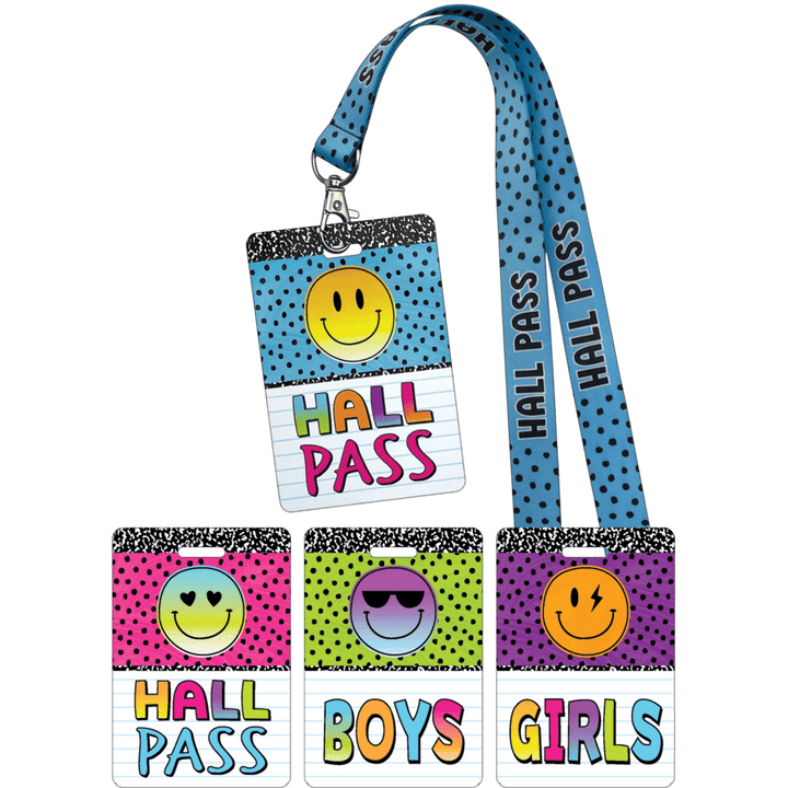 Brights 4Ever Hall Pass Lanyards-Hall Passes-Tools 4 Teaching-Classroom Decor and More