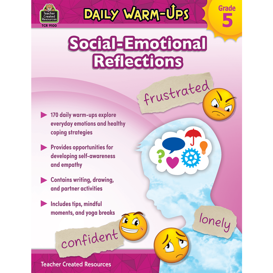 Daily Warm-Ups: Social-Emotional Reflections Gr 5-Social Emotional-Tools 4 Teaching-Classroom Decor and More