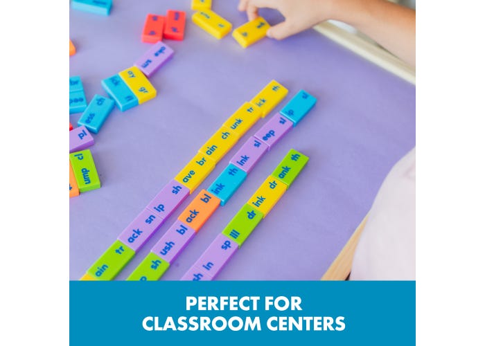 Phonics Dominoes — Blends & Digraphs-Subjects - Reading - Reading Manipulatives-Tools 4 Teaching-Classroom Decor and More