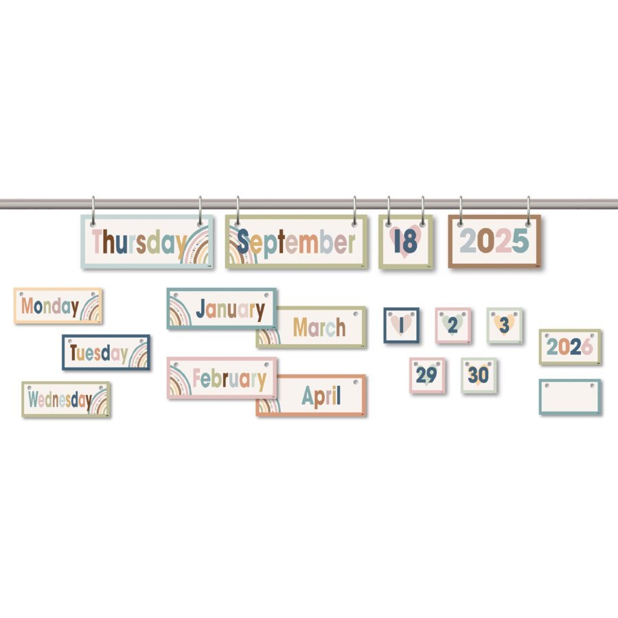 Everyone is Welcome Flip Calendar-Calendars-Tools 4 Teaching-Classroom Decor and More