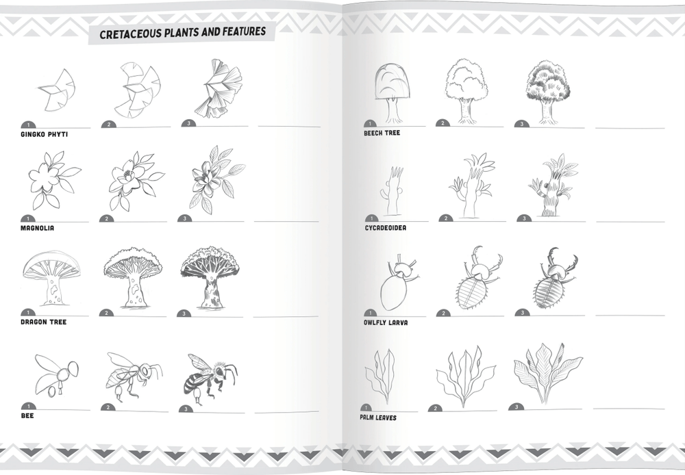 Learn to Draw Dinosaurs-Activity Pads-Tools 4 Teaching-Classroom Decor and More