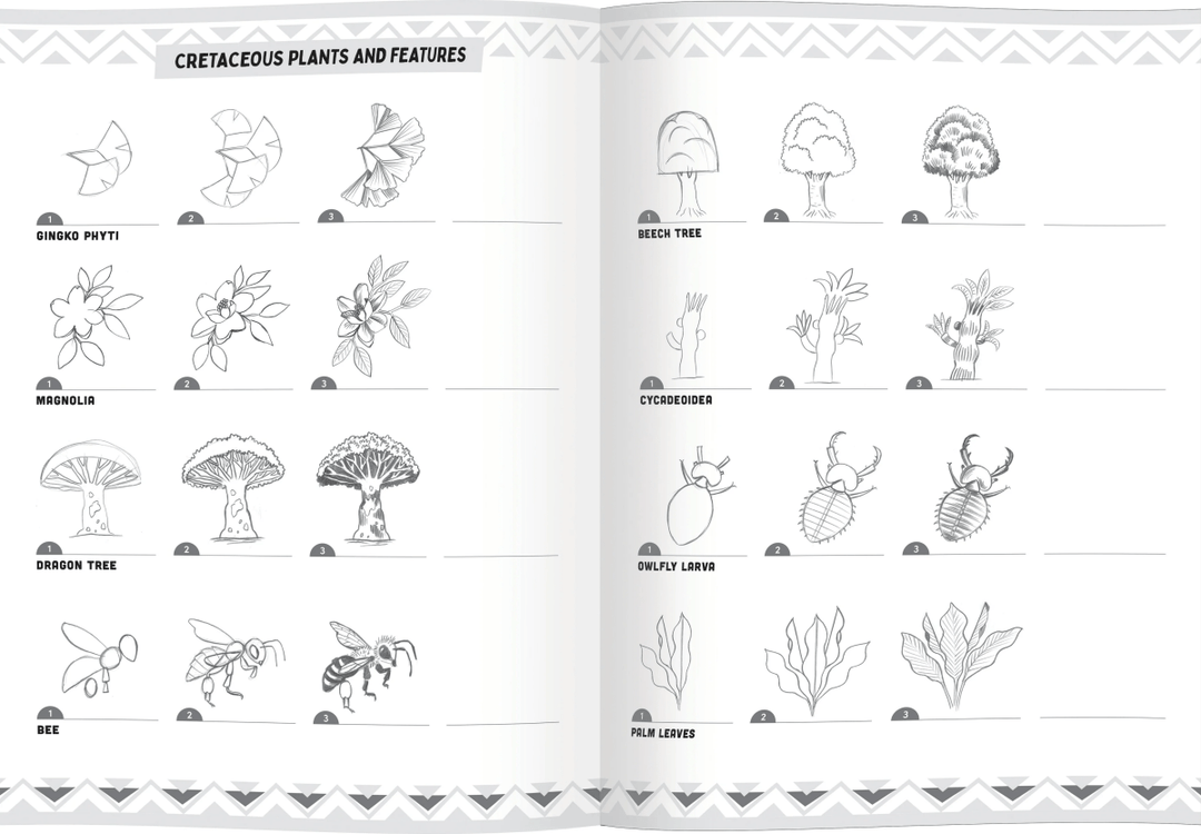 Learn to Draw Dinosaurs-Activity Pads-Tools 4 Teaching-Classroom Decor and More