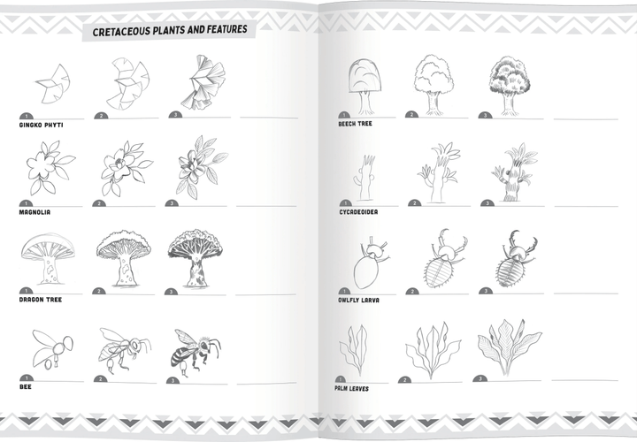 Learn to Draw Dinosaurs-Activity Pads-Tools 4 Teaching-Classroom Decor and More