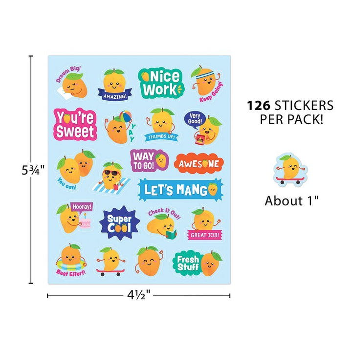 Mango Smelly Stickers-Stickers-Tools 4 Teaching-Classroom Decor and More