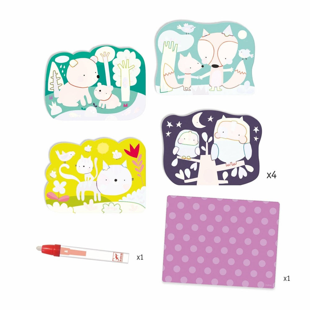 Hidden in the Woods Paint with Water Activity Set-Craft Activity-Tools 4 Teaching-Classroom Decor and More