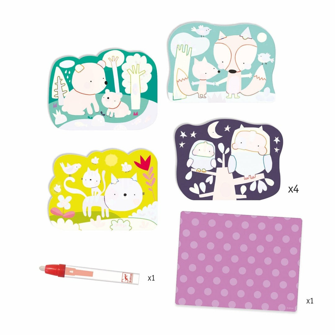 Hidden in the Woods Paint with Water Activity Set-Craft Activity-Tools 4 Teaching-Classroom Decor and More