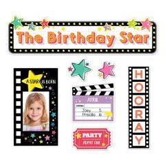 Star Bright Happy Birthday Mini Bulletin Board-Mini Bulletin Boards-Tools 4 Teaching-Classroom Decor and More