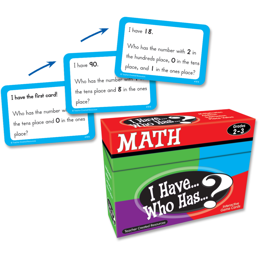 I Have… Who Has…? Math Game-Math-Tools 4 Teaching-Classroom Decor and More