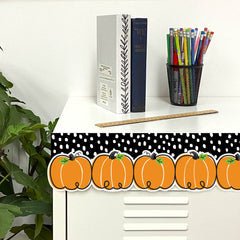 Doodle Pumpkins EZ Border-Tools 4 Teaching-Classroom Decor and More